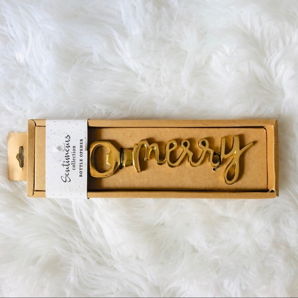 SENTIMENTS COLLECTION Gold Merry Bottle Opener - Picture 4 of 7